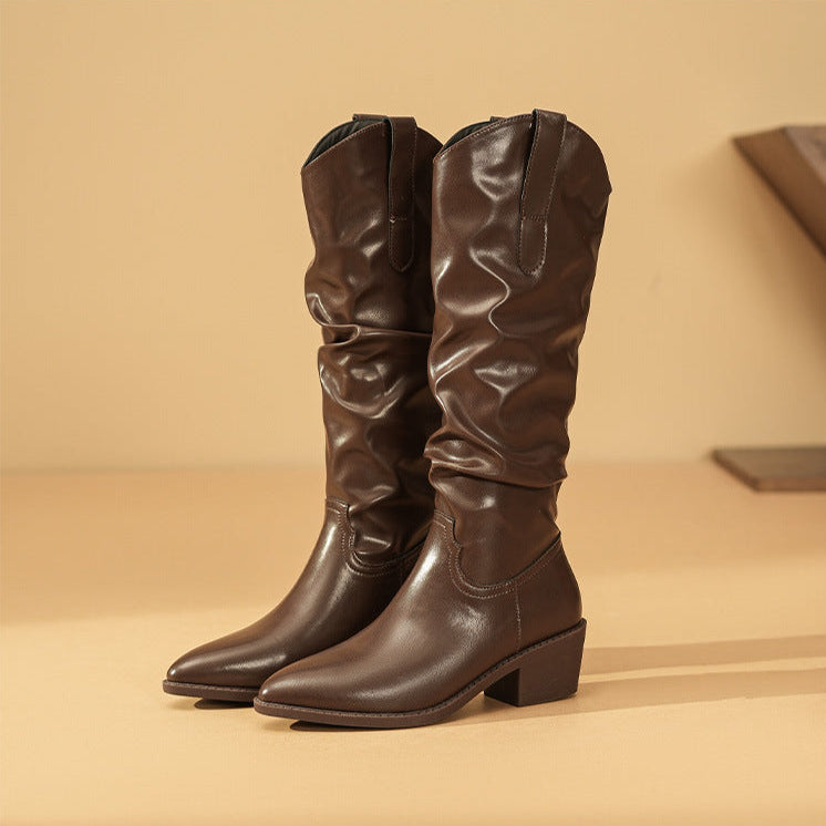 Women's Slouchy Knee High Boots