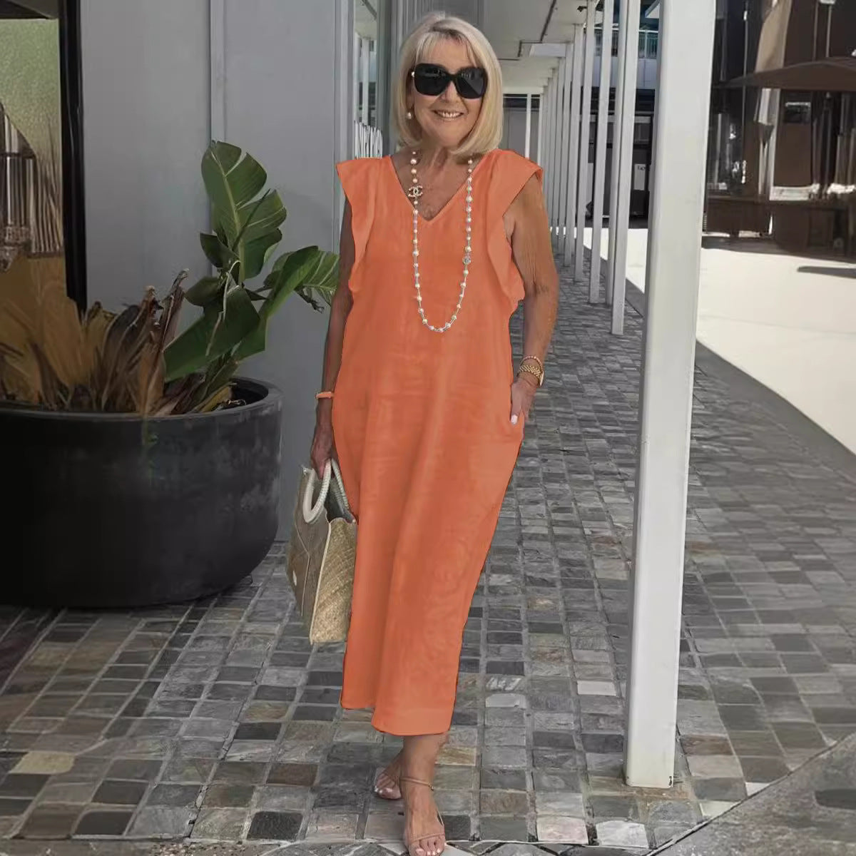 Women's Sleeveless Summer Dress
