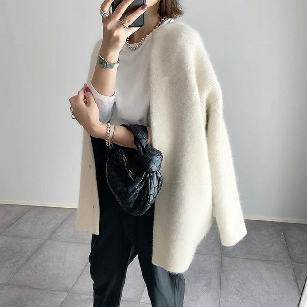 Emmely Women's Cardigan Warm Elegant Details