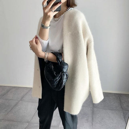 Emmely Women's Cardigan Warm Elegant Details