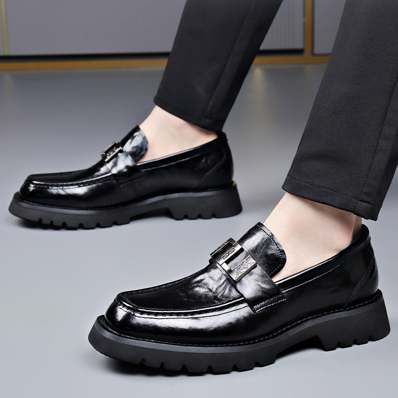 Kagen Men's Leather Loafers - Vonnera
