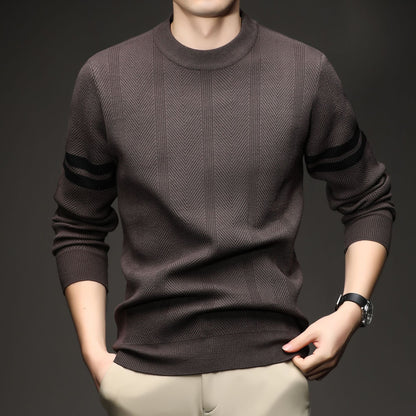 Leon Men's Crewneck Knit Sweater - Vonnera