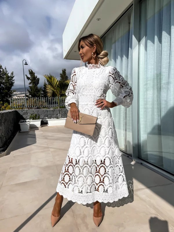 Women's Lace Bodycon Dress Elegant Fit
