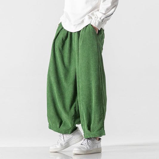 City Nomad Women's Corduroy Wide Leg Pants - Vonnera