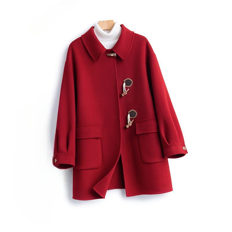 Womens Wool Duffle Coat - Vonnera