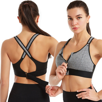 Darla™ | Zip-Front Comfort Bra with Support