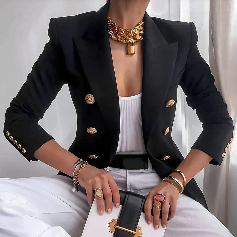 Women's Classic Blazer Modern Tailored Fit
