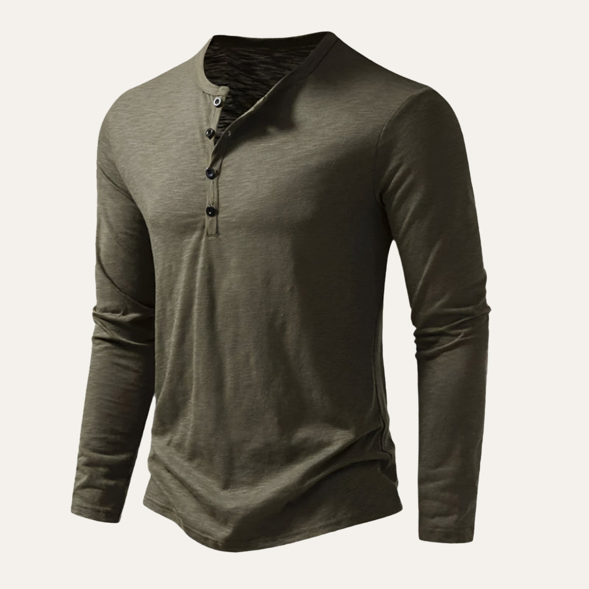 Men's Cotton Polo Shirt Long Sleeve