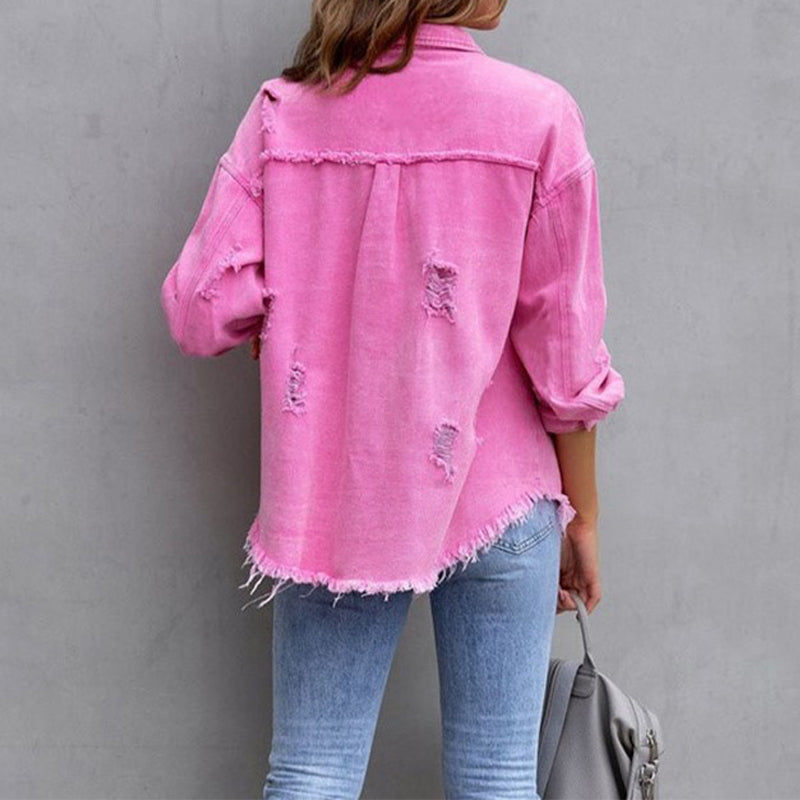 Women's Vintage Button Down Jacket