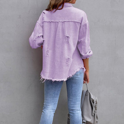 Women's Vintage Button Down Jacket