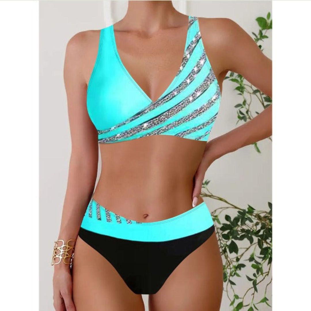 Women's Halter Printed Swimsuit - Vonnera