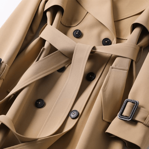 Women's Vintage Trench Coat Timeless Design