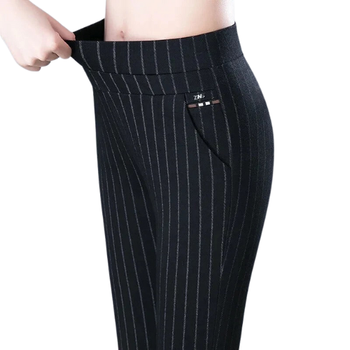 Women's Elastic Pants Comfortable Stretchy