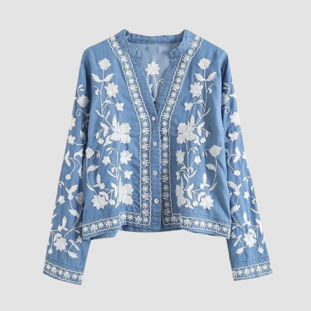 Women's Embroidered Cardigan