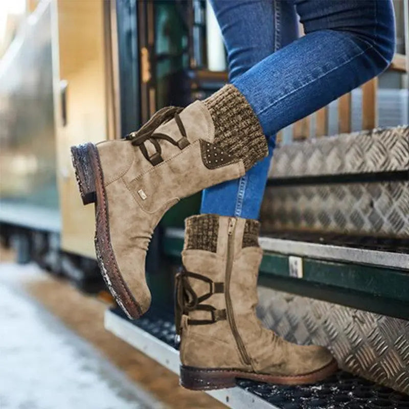 Women's Ankle Boots Comfortable Warm Support - Vonnera