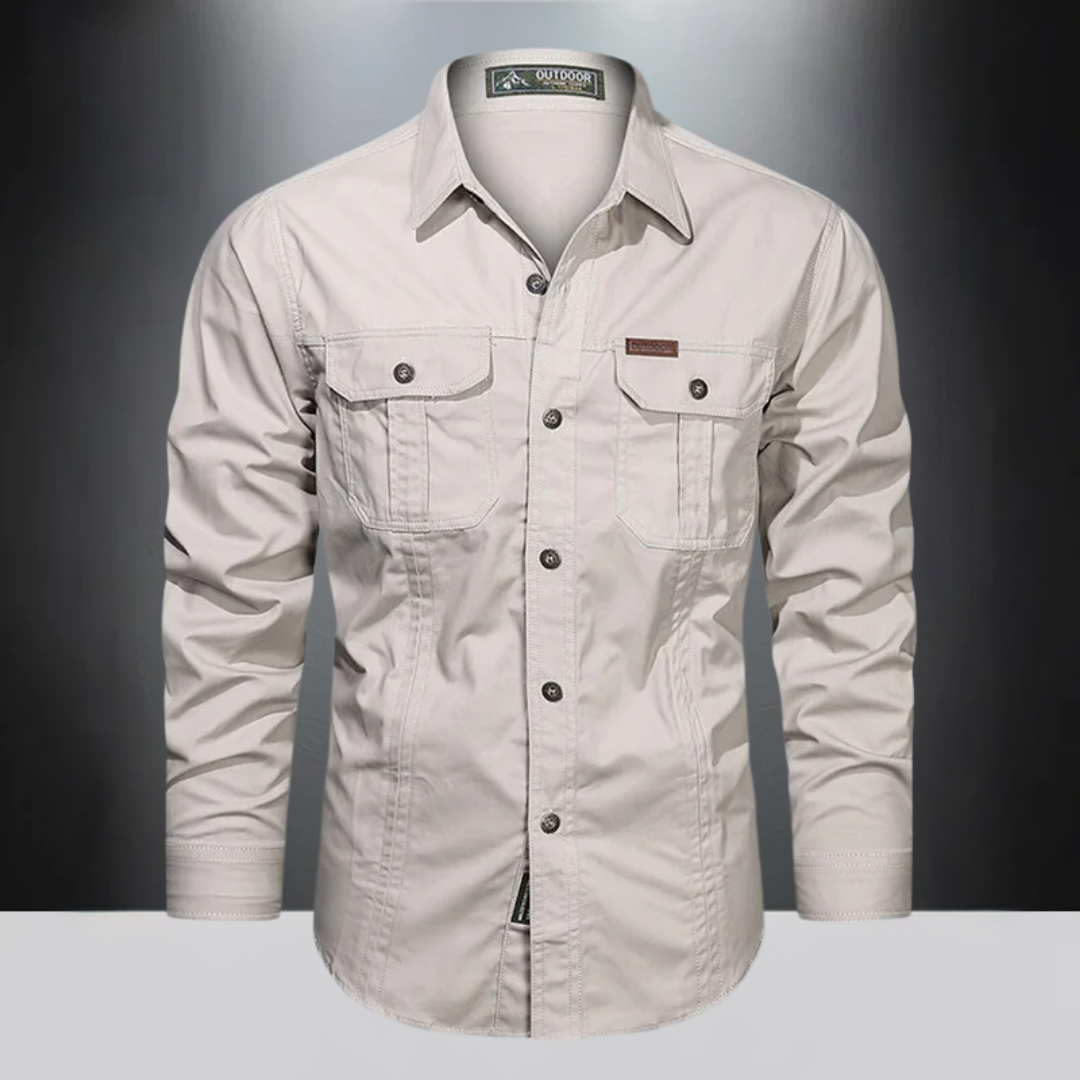 Men's Long-Sleeve Outdoor Shirt - Vonnera