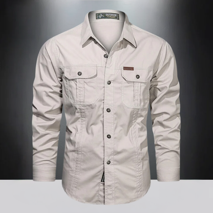 Men's Long-Sleeve Outdoor Shirt - Vonnera