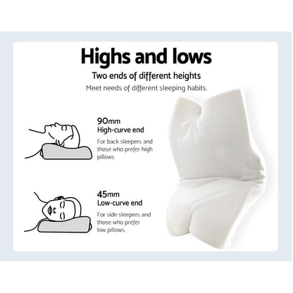 Vonnera Orthopedic Memory Foam Pillow