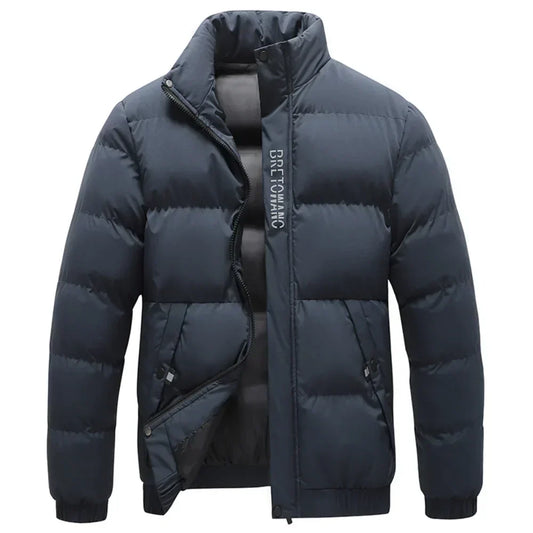 Men's Winter Coat With Collar - Vonnera