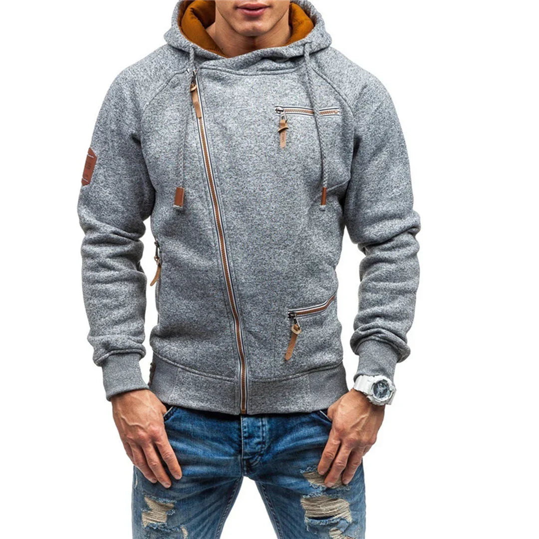Men's Fleece Hoodie With Pockets - Vonnera
