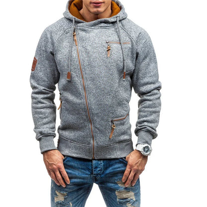 Men's Fleece Hoodie With Pockets - Vonnera