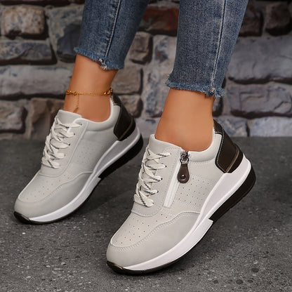 Women's Low- Perforated Sneakers Comfortable - Vonnera