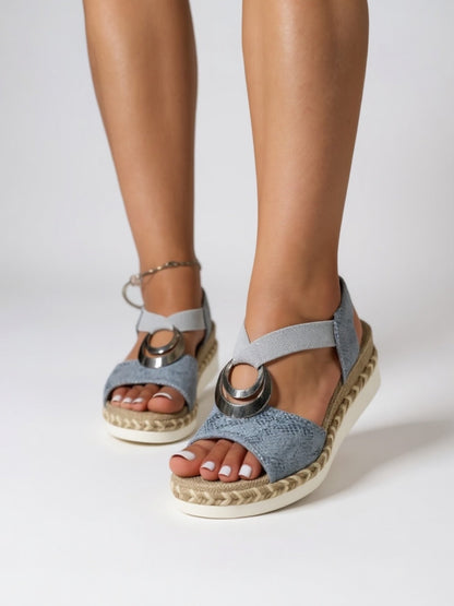 Women's Cushioned Sandals Jade Green