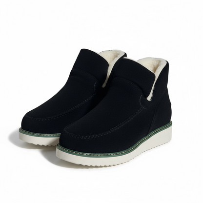 Women's Moc Toe Ankle Boots Low Platform - Vonnera