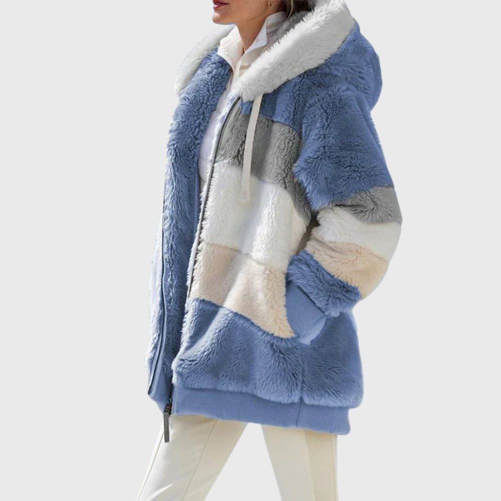 Women's Winter Jacket Panelled Design - Vonnera