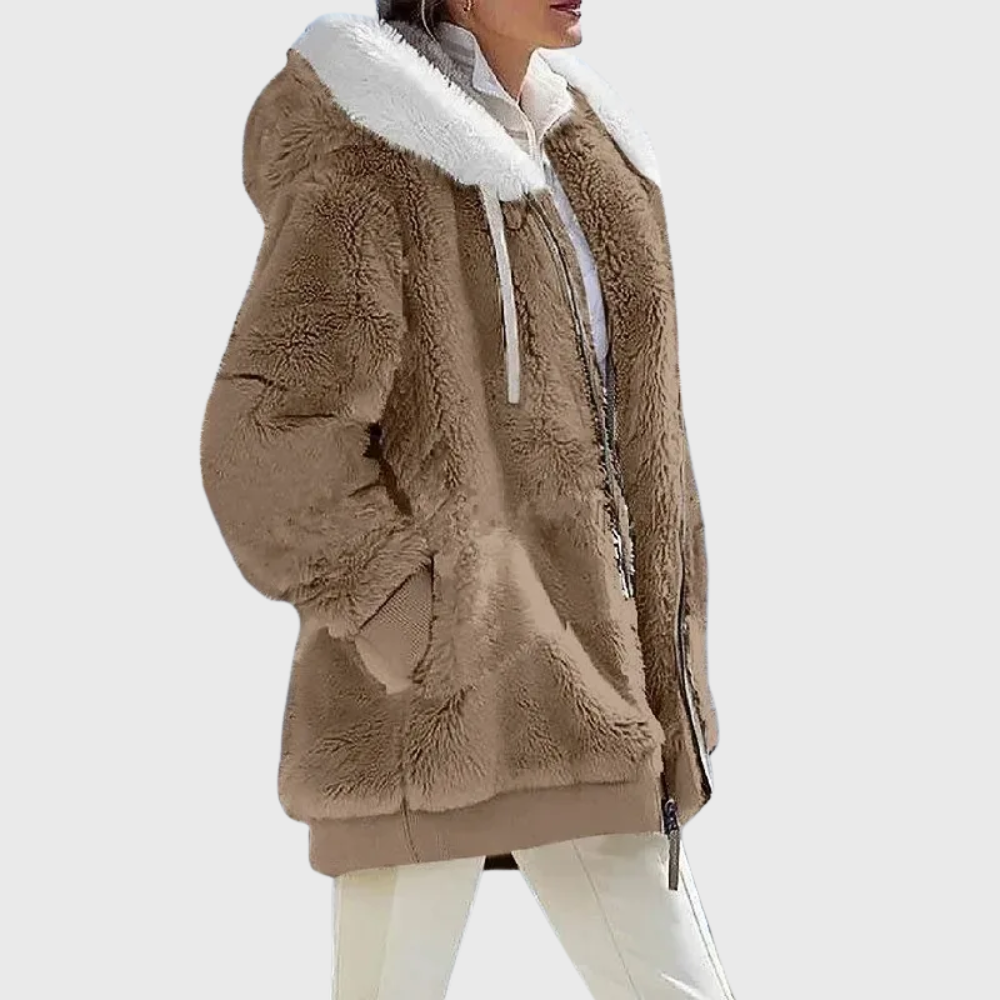 Women's Winter Jacket Panelled Design