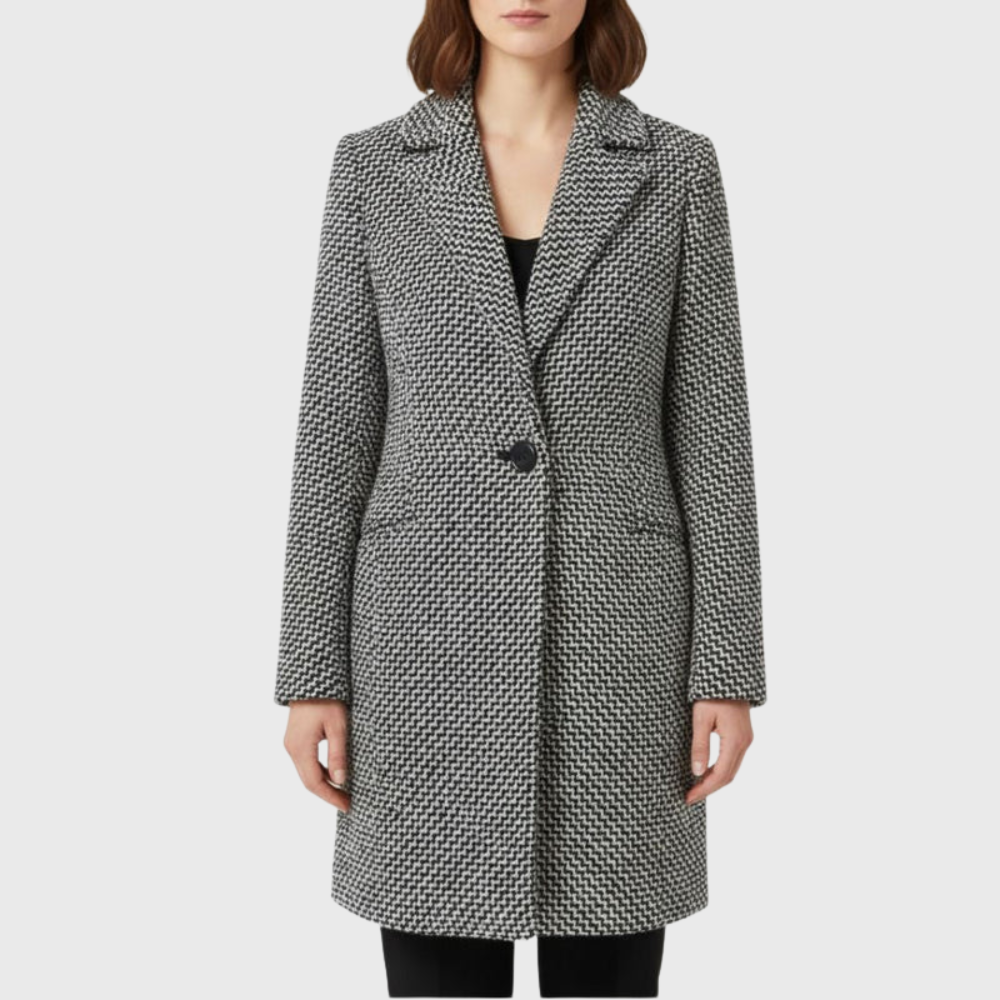 Women's Notched Lapel Coat