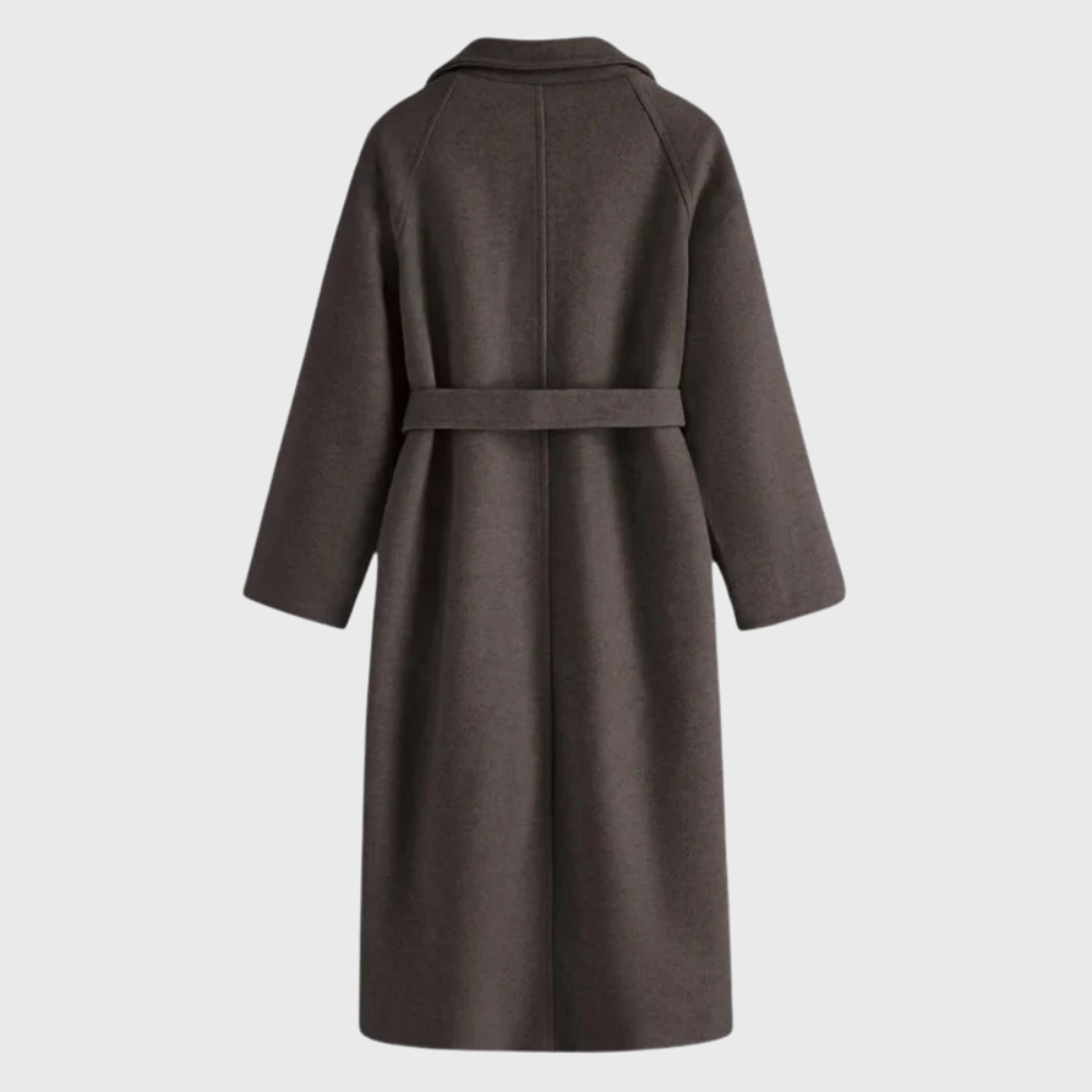 Women's Long Belted Coat