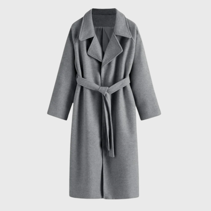 Women's Long Belted Coat
