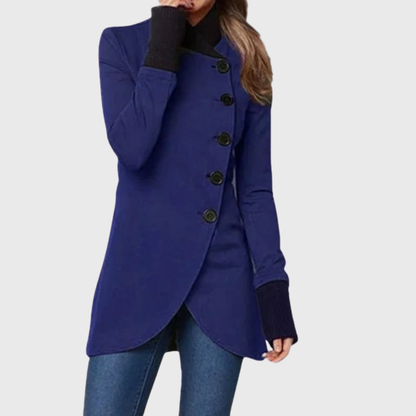 Women's Asymmetrical Tailored Coat