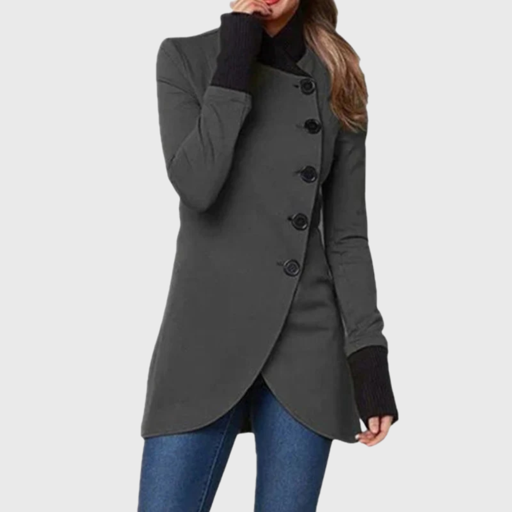 Women's Asymmetrical Tailored Coat