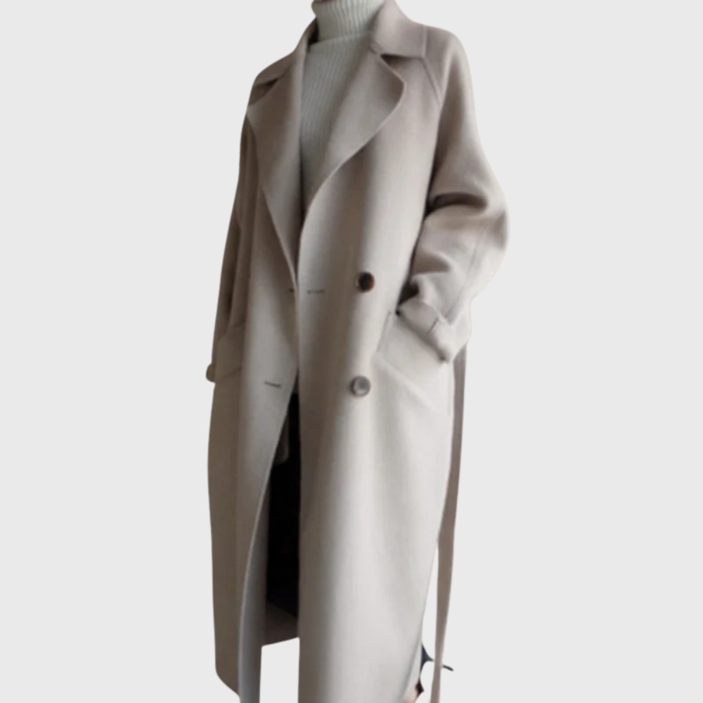 Women's Lapel Coat Button Front - Vonnera