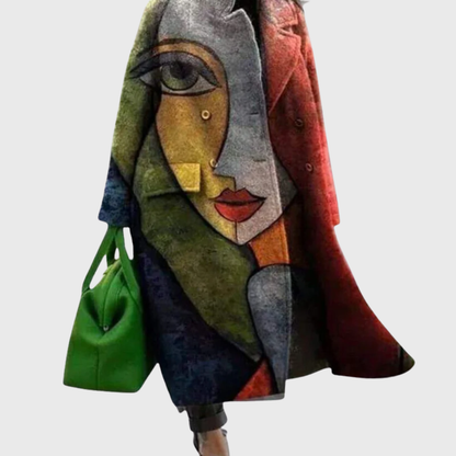 Elegant Women's Longline Coat