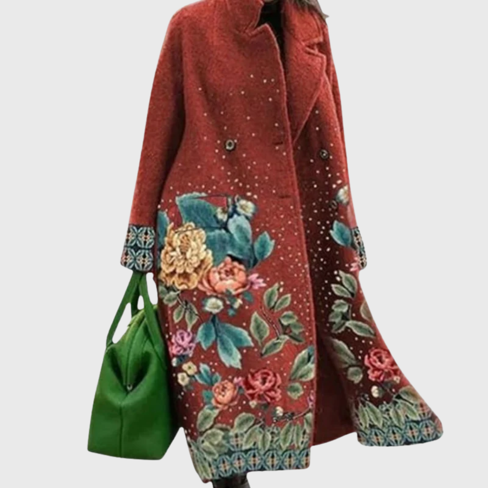 Elegant Women's Longline Coat