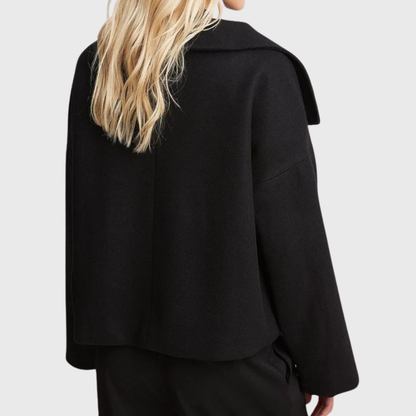 Women's Cropped Double Breasted Jacket