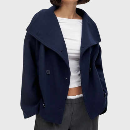 Women's Wide Lapel Coat