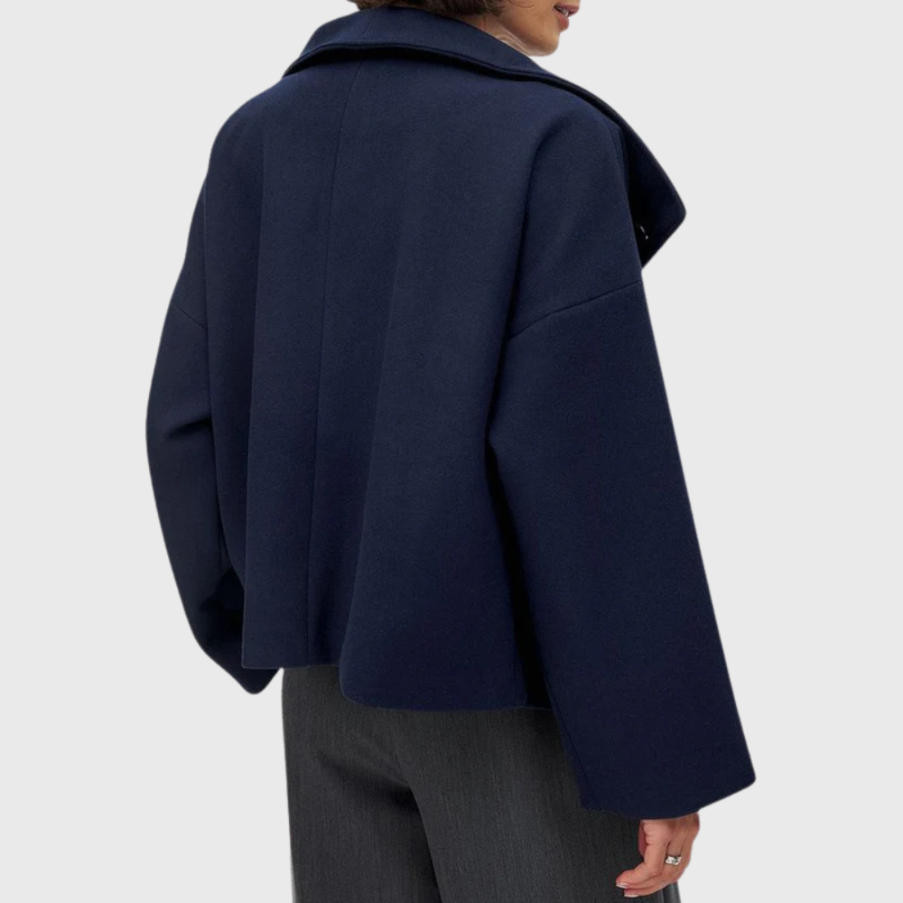 Women's Cropped Double Breasted Jacket
