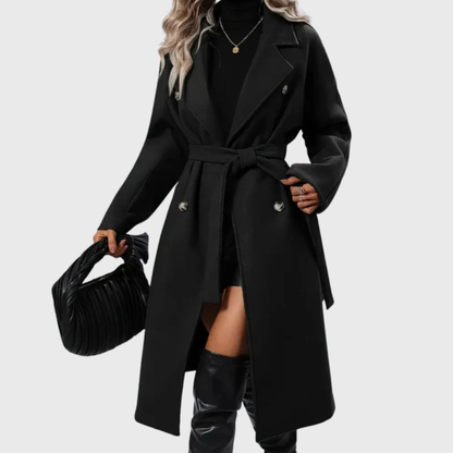 Women's Belted Waist Coat - Vonnera