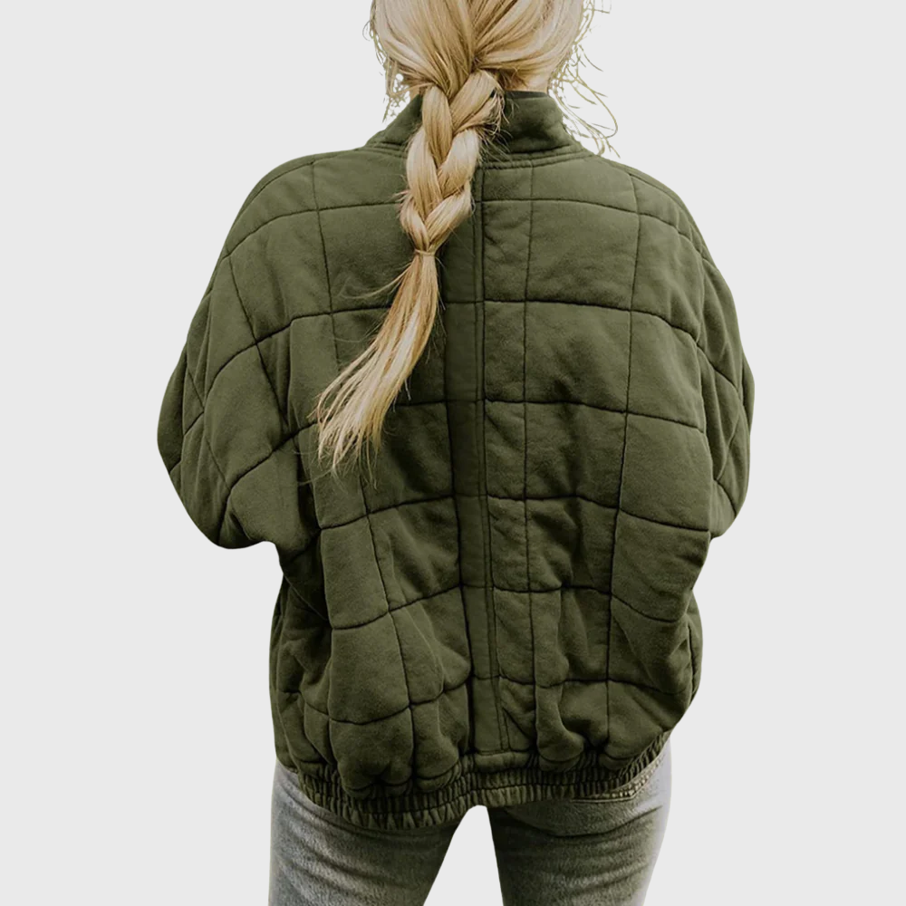 Women's Quilted Zip Jacket