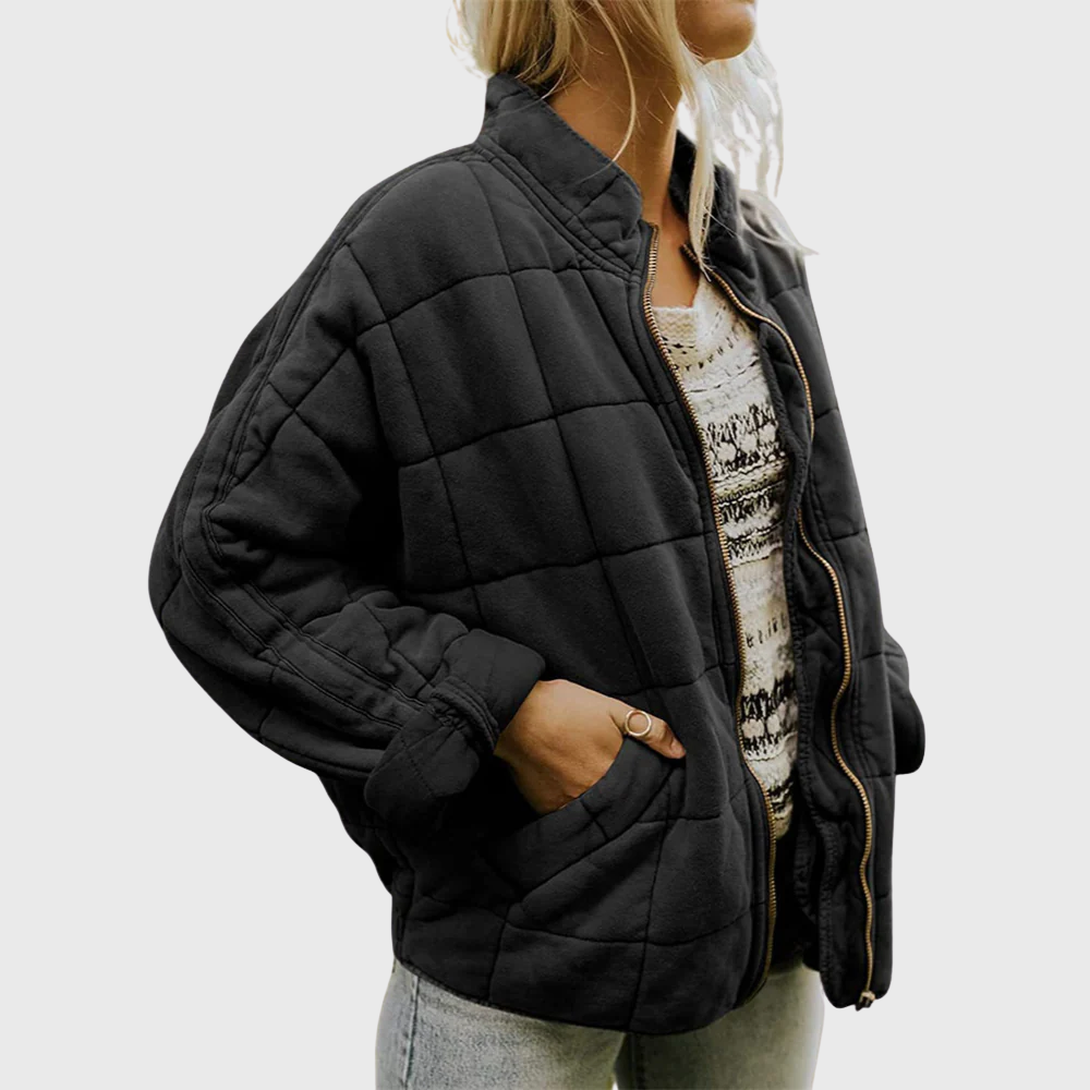 Women's Quilted Zip Jacket