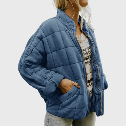 Women's Quilted Zip Jacket