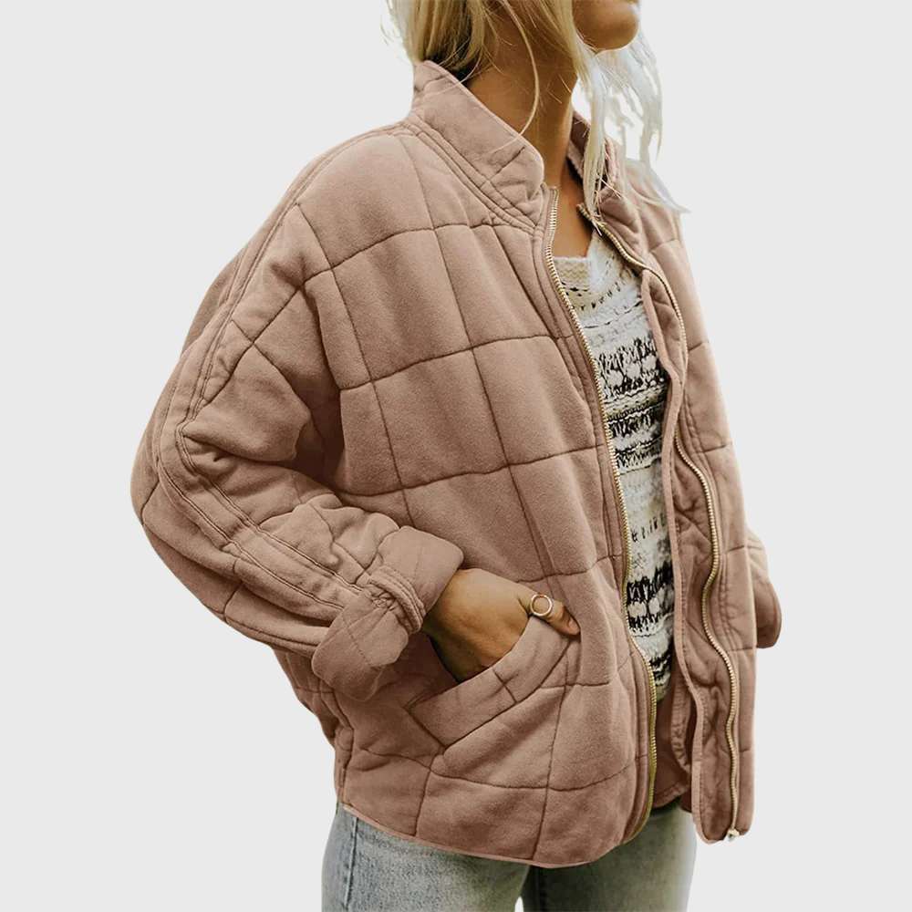 Women's Quilted Zip Jacket