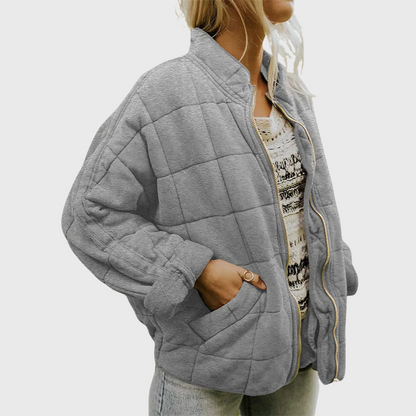 Women's Quilted Zip Jacket