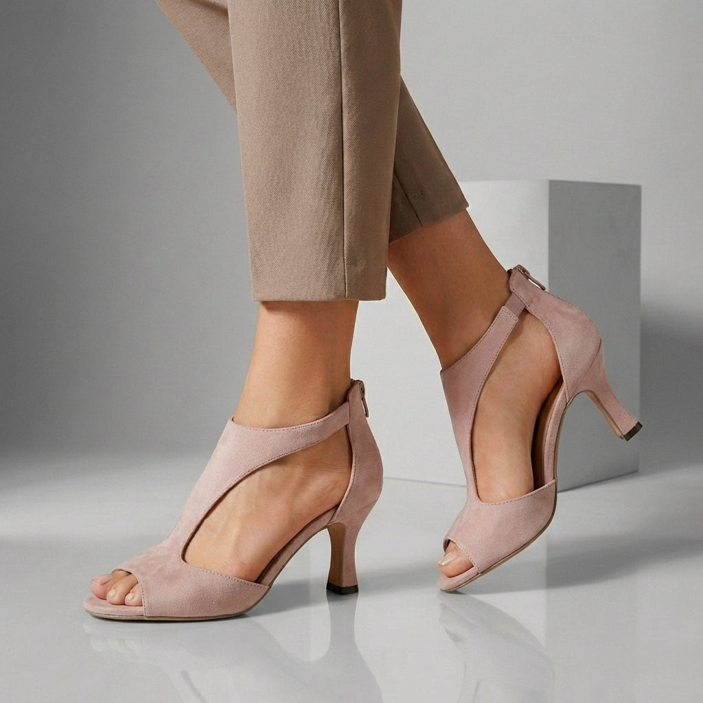 Women's Stiletto Heeled Sandals Peep-Toe