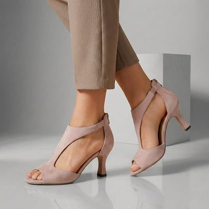 Women's Stiletto Heeled Sandals Peep-Toe