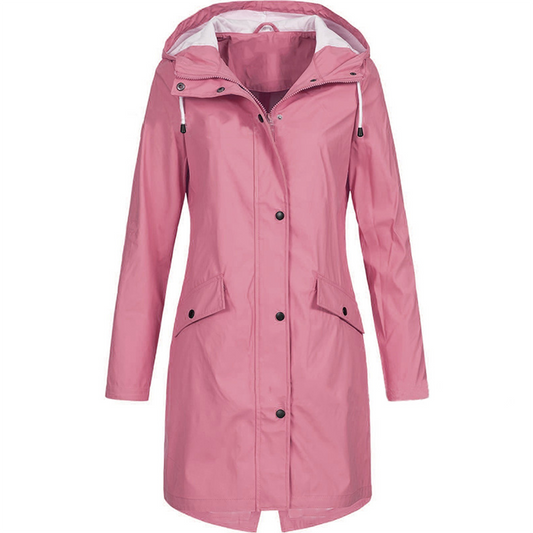 Women's Waterproof Rain Jacket Lightweight Hooded Windproof - Vonnera